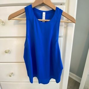 NWT lululemon Lightweight Run tank sz 6 Blazer blue